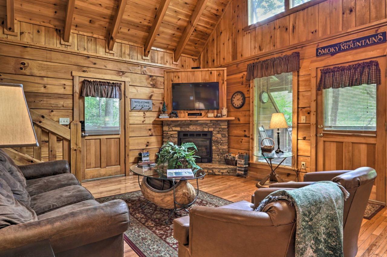 Gatlinburg Mountainside Escape With Deck And Hot Tub! 빌라 외부 사진